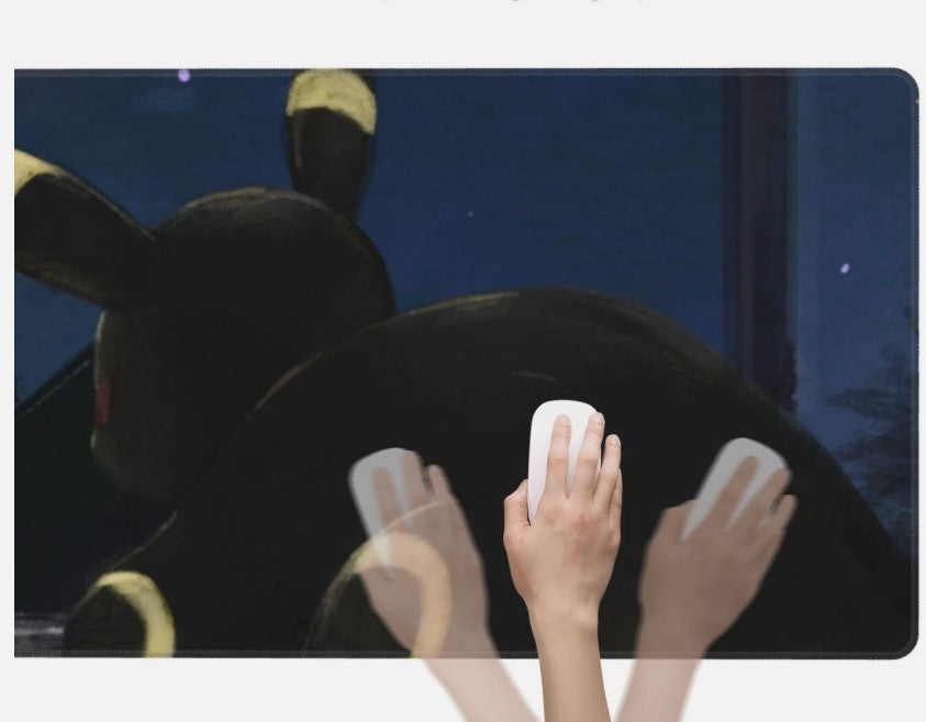 Board Card Game Pokemon Umbreon Gaming Mouse Pad PTCG CCG MTG Play Mat, Choose Size