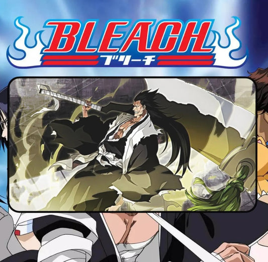 Anime Bleach Ichigo Kenpachi Desk Mat, Mouse Pad, Gamers Gift, Anime Fan, Choose Size
