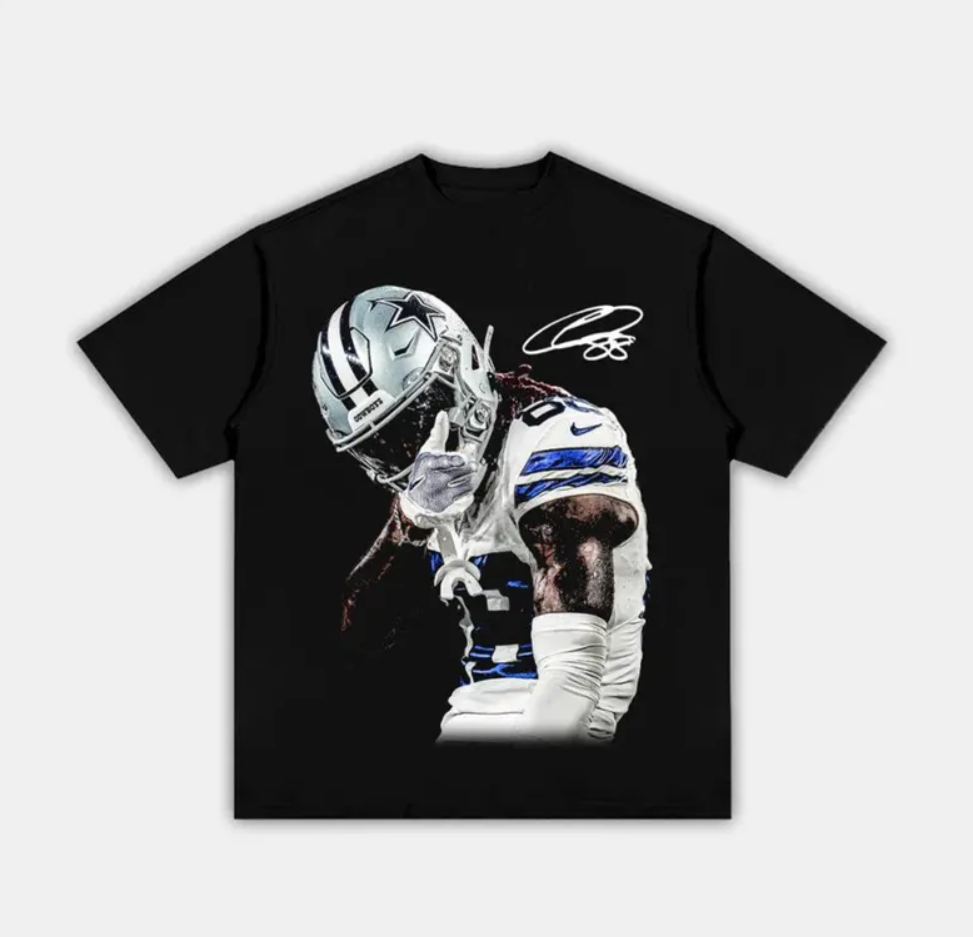 CEEDEE “HIM” TEE, CeeDee Lamb shirt, #cowboyyy merch, graphic t-shirts, Dallas Football Game Day Shirt, men's clothing clothes merch, Gift