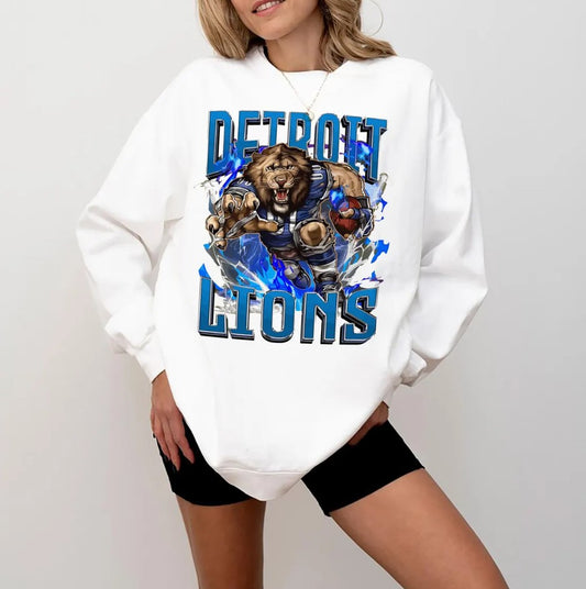 Detroit Football Sweatshirt , Detroit Football Sports Gear,Detroit Game Day Shirt, Detroit Football Varsity Shirt, DETROIT Fan Gear