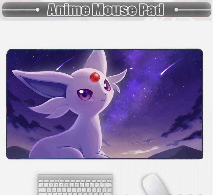 Board Card Game Pokemon Espeon Gaming Mouse Pad PTCG CCG MTG Play Mat, Choose Size