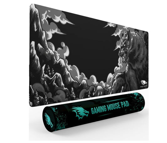 YASA GAME Extended Large Gaming Mouse Pad XXL & XXXL Full Desk ART style & Mousepad Non-Slip Rubber Base Big Keyboard Mat with Stitched Edges for Gaming