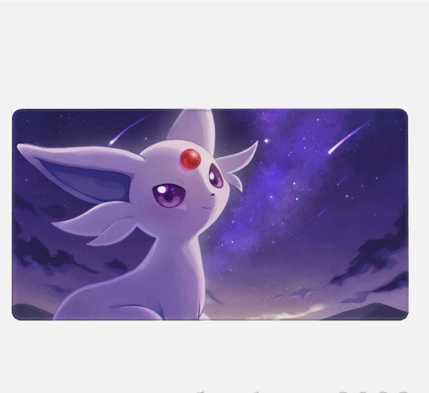 Board Card Game Pokemon Espeon Gaming Mouse Pad PTCG CCG MTG Play Mat, Choose Size