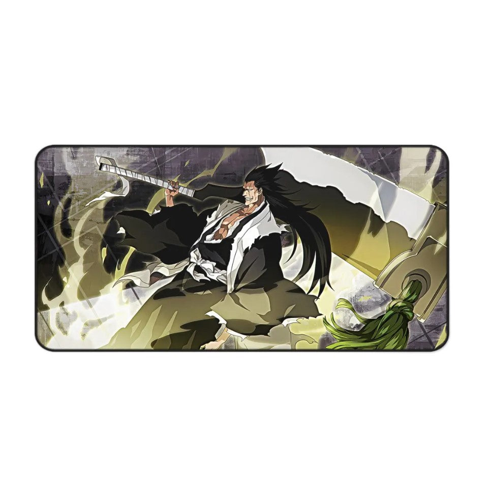 Anime Bleach Ichigo Kenpachi Desk Mat, Mouse Pad, Gamers Gift, Anime Fan, Choose Size