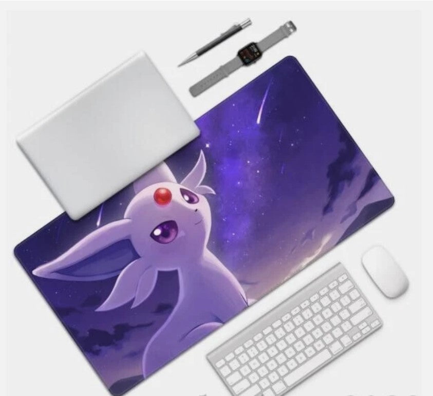 Board Card Game Pokemon Espeon Gaming Mouse Pad PTCG CCG MTG Play Mat, Choose Size