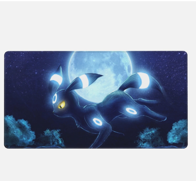 Board Card Game Pokemon Umbreon 2858 Gaming Mouse Pad PTCG CCG MTG Play Mat