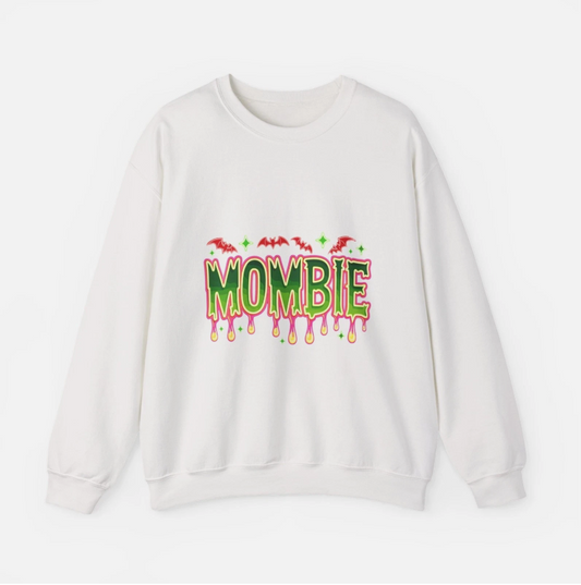 Mombie Funny Halloween Cozy Graphic Gift Unisex Sweatshirt