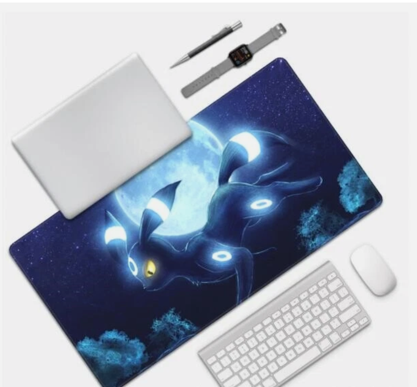 Board Card Game Pokemon Umbreon 2858 Gaming Mouse Pad PTCG CCG MTG Play Mat