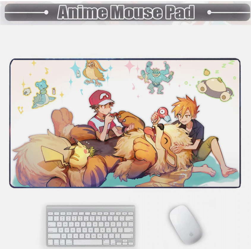 Board Card Game Pokemon Arcanine 226094 Gaming Mouse Pad PTCG CCG MTG Play Mat