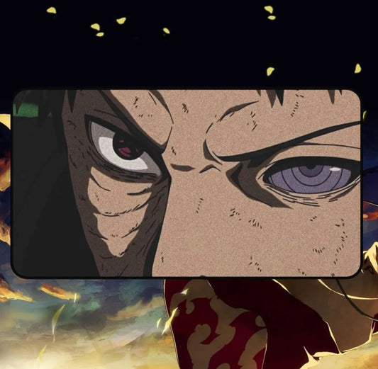 Anime Naruto Obito Desk Mat, Mouse Pad, Gamer Gift, Anime Fan, Choose Size