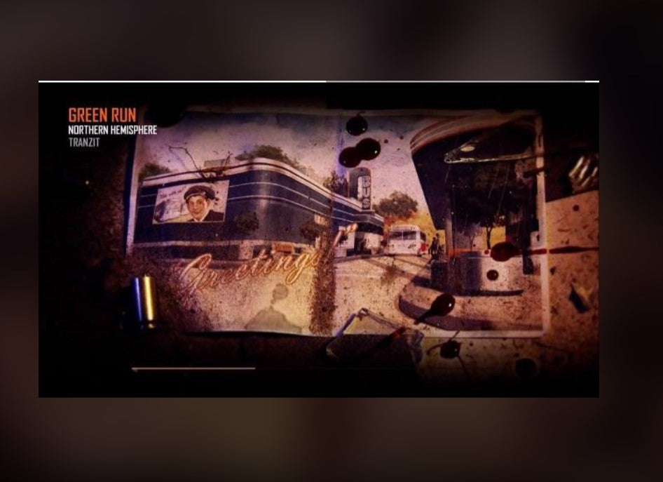 Green Run Tranzit Gaming Mouse Pad – Unique design inspired by Call of Duty Zombies, smooth surface, maximized accuracy and speed for gamers.