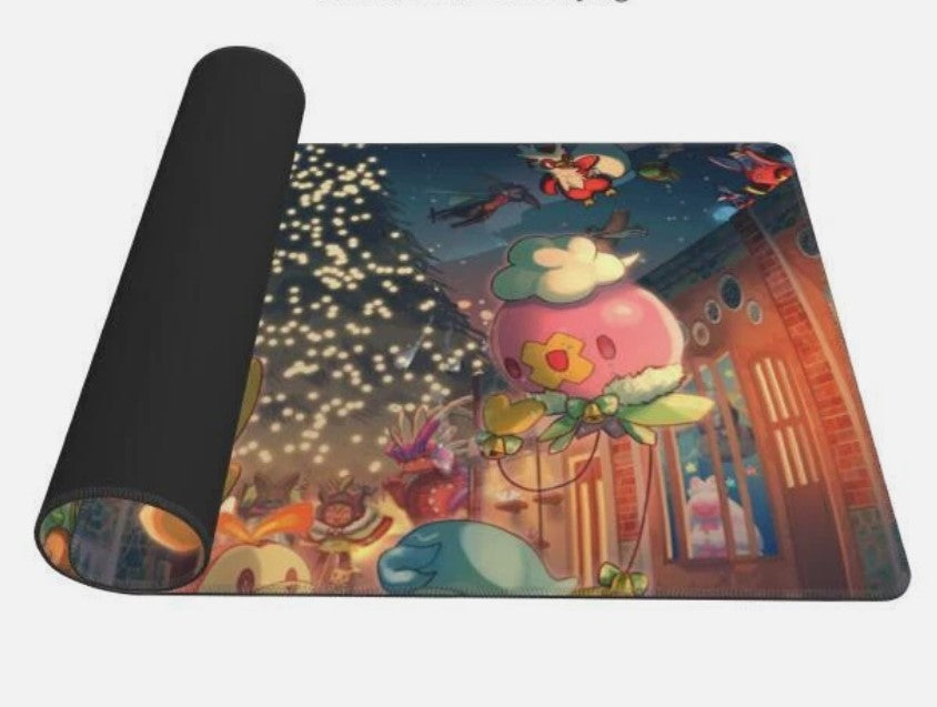 Board Card Game Pokemon Rowlet 226359 Gaming Mouse Pad PTCG CCG MTG Play Mat, Choose Size