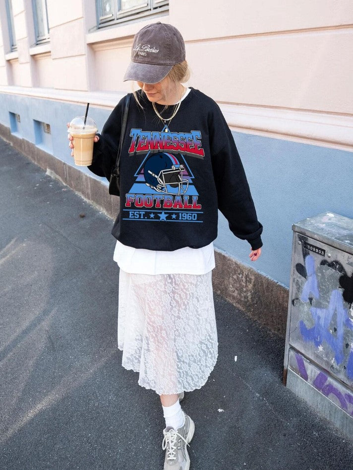 Tennessee Football Sweatshirt,Tennessee Game Day Shirt,Tennessee Shirt,Sunday Football Shirt,Trendy Tennessee Football Fan Shirt