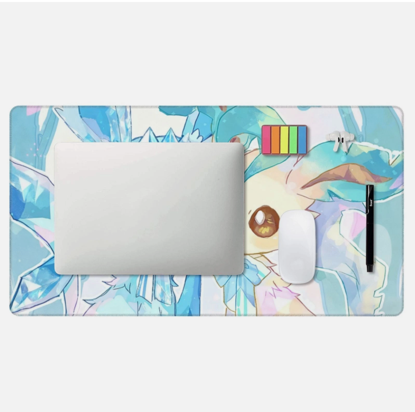 Board Card Game Pokemon Glaceon 3910 Gaming Mouse Pad PTCG CCG MTG Play Mat