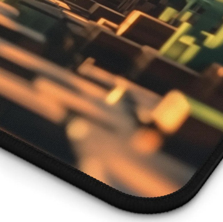 Minecraft Desk Mat - XL Gaming Mouse Pad - Blocky Adventure Desk Decor for Gamers and Creators, Choose Size