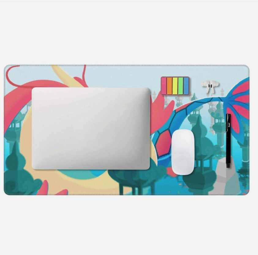 Board Card Game Pokemon Milotic  Gaming Mouse Pad PTCG CCG MTG Play Mat, Choose Size