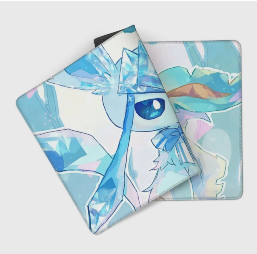 Board Card Game Pokemon Glaceon 3910 Gaming Mouse Pad PTCG CCG MTG Play Mat