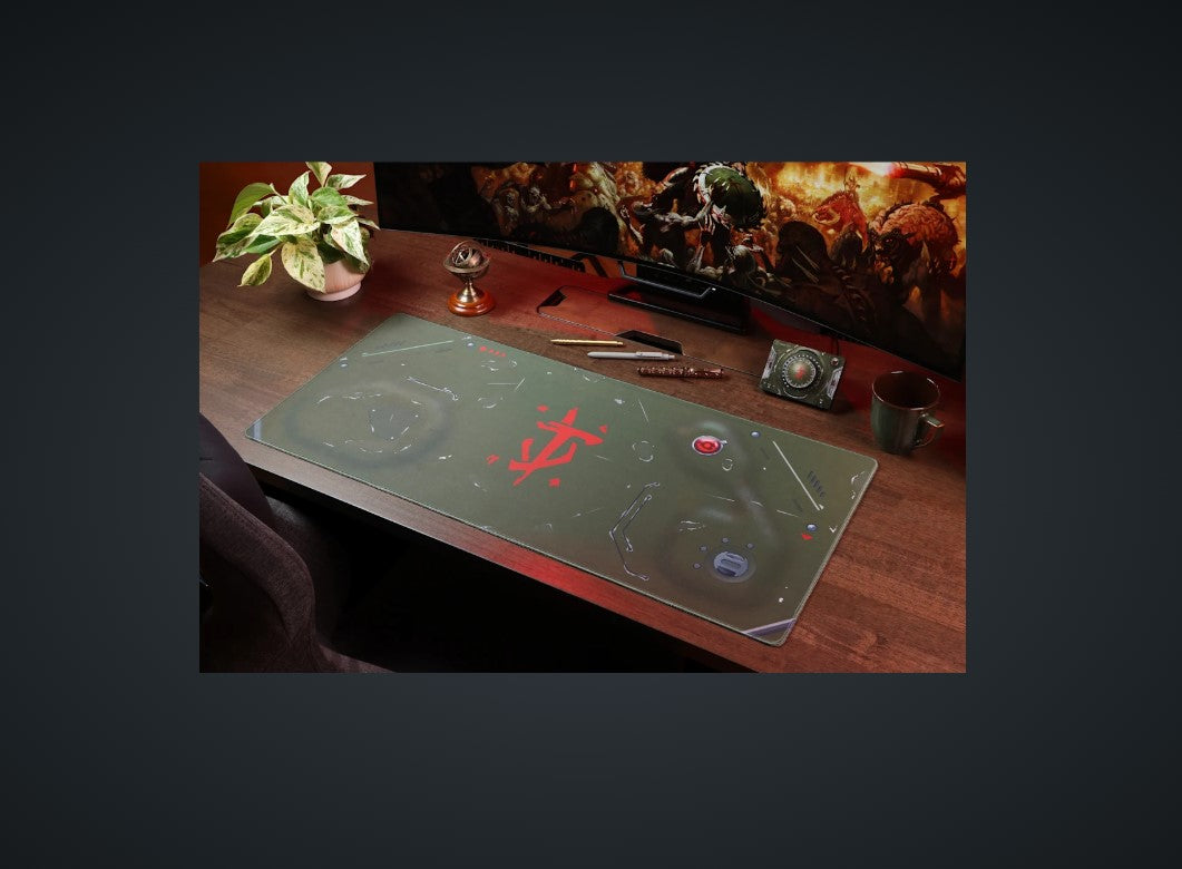 Drop + DOOM: The Dark Ages Desk Mat