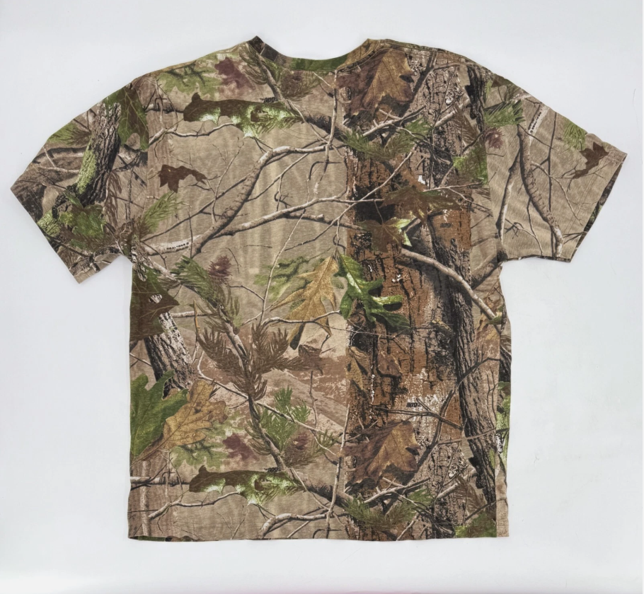 Stoned Camouflage Shirt Adult Extra Large Camo T-Shirt Parody Hunting Humor