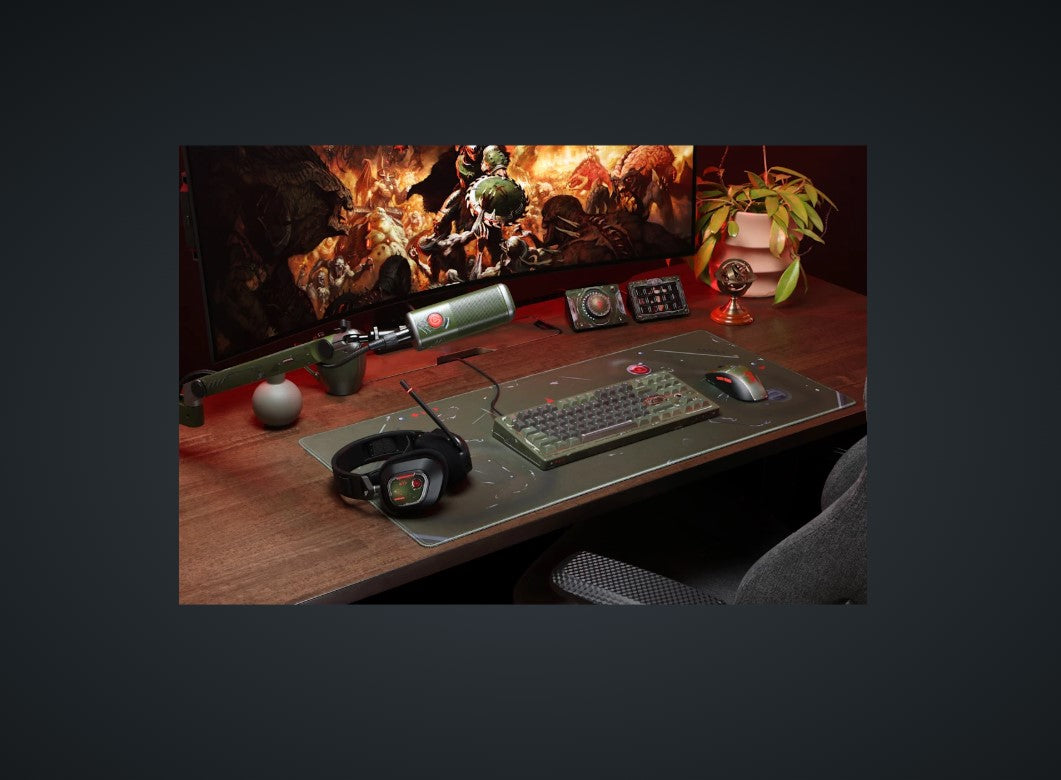 Drop + DOOM: The Dark Ages Desk Mat