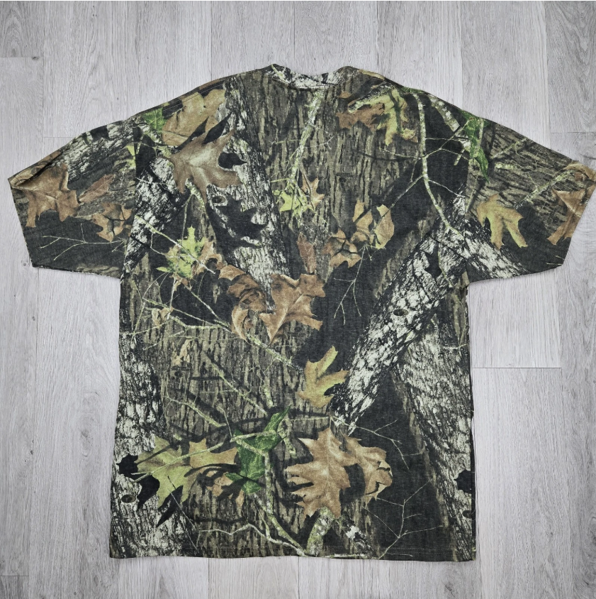 Vintage Mossy Oak Shirt Break Up Camo Pocket Tee Deadstock