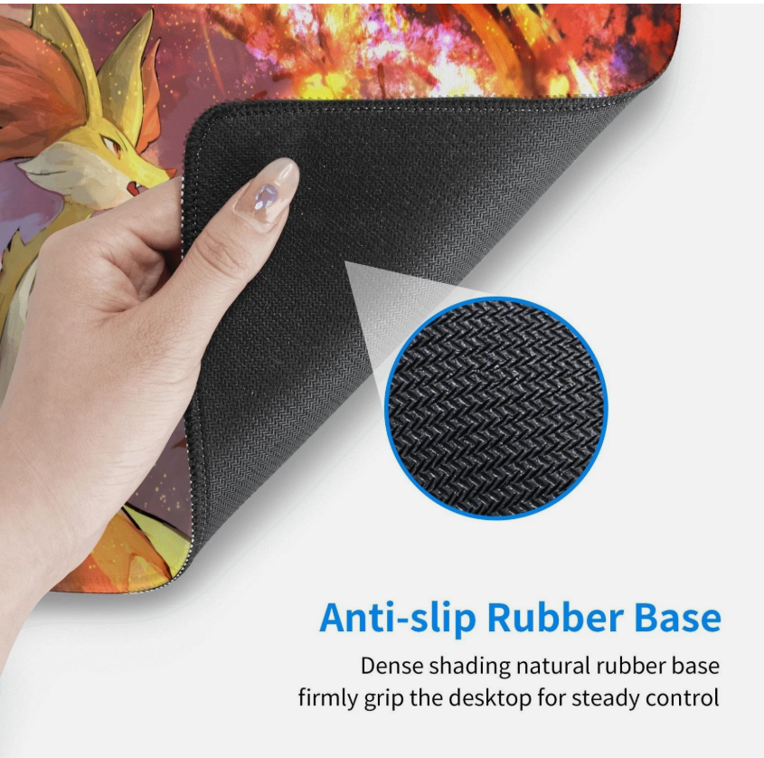 Board Card Game Pokemon Delphox 3746 Gaming Mouse Pad PTCG CCG MTG Play Mat