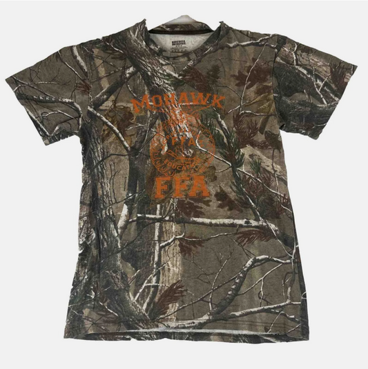 Russell Outdoors Mohawk FFA Realtree Camo Camoflauge Tee T-Shirt Mens