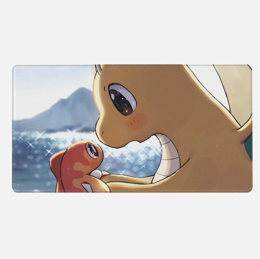 Board Card Game Pokemon Dragonite  Gaming Mouse Pad PTCG CCG MTG Play Mat, Choose Size