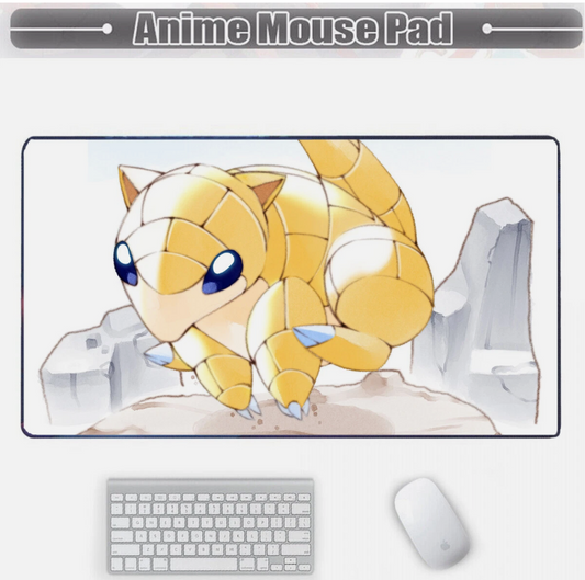 Board Card Game Pokemon Sandshrew 2080 Gaming Mouse Pad PTCG CCG MTG Play Mat