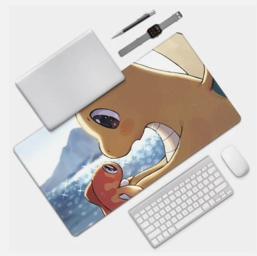Board Card Game Pokemon Dragonite  Gaming Mouse Pad PTCG CCG MTG Play Mat, Choose Size