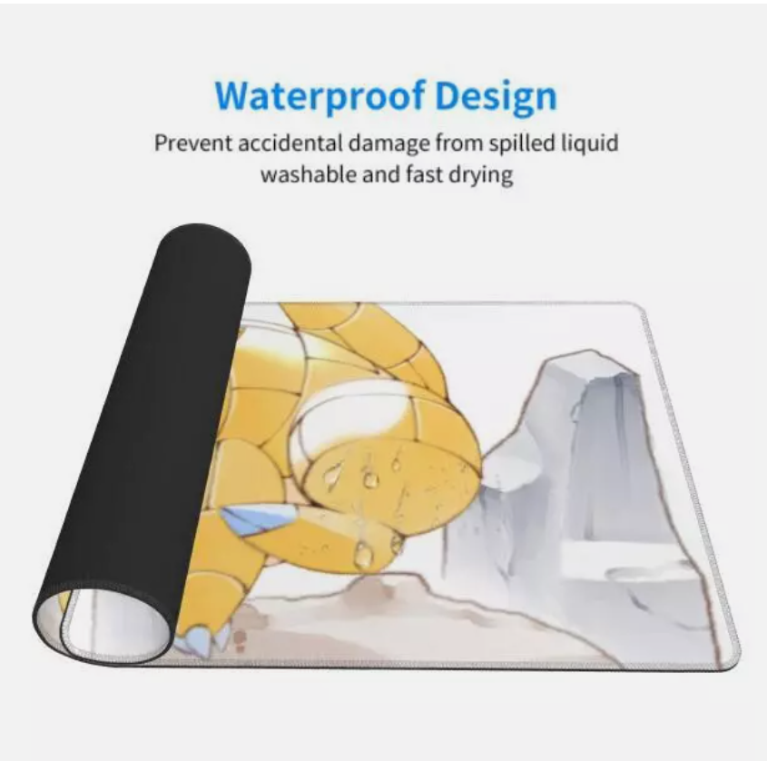 Board Card Game Pokemon Sandshrew 2080 Gaming Mouse Pad PTCG CCG MTG Play Mat