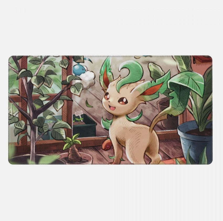 Board Card Game Pokemon Leafeon Mouse Pad PTCG CCG MTG Play Mat Mouse Pad Hot, Choose Size