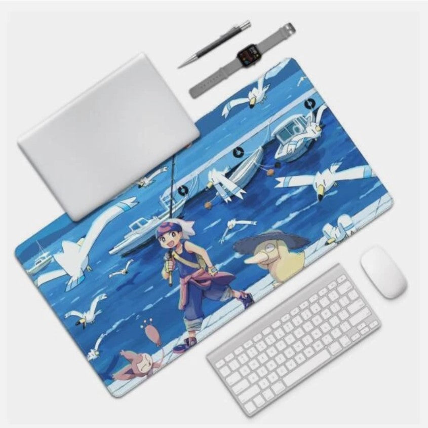 Board Card Game Pokemon Brendan Gaming Mouse Pad PTCG CCG MTG Play Mat, Choose Size