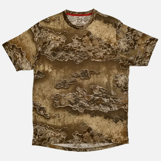 Realtree Mens & Big Mens Excape Camouflage Short Sleeve Hunting T-Shirt