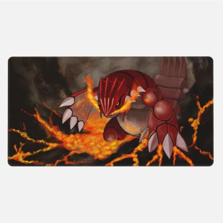 Board Card Game Pokemon Groudon Gaming Mouse Pad PTCG CCG MTG Play Mat, Choose Size