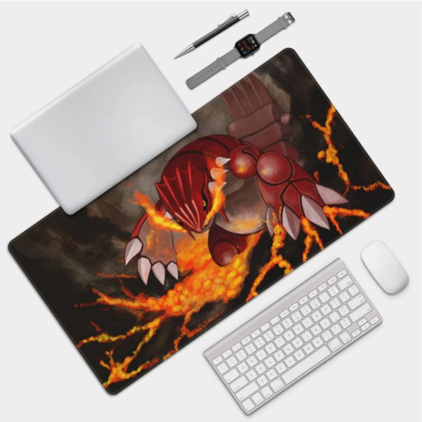 Board Card Game Pokemon Groudon Gaming Mouse Pad PTCG CCG MTG Play Mat, Choose Size