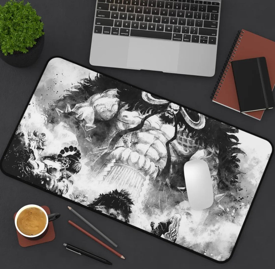Anime One Piece Kaido x Kidd Desk Mat, Mouse Pad, Choose Size