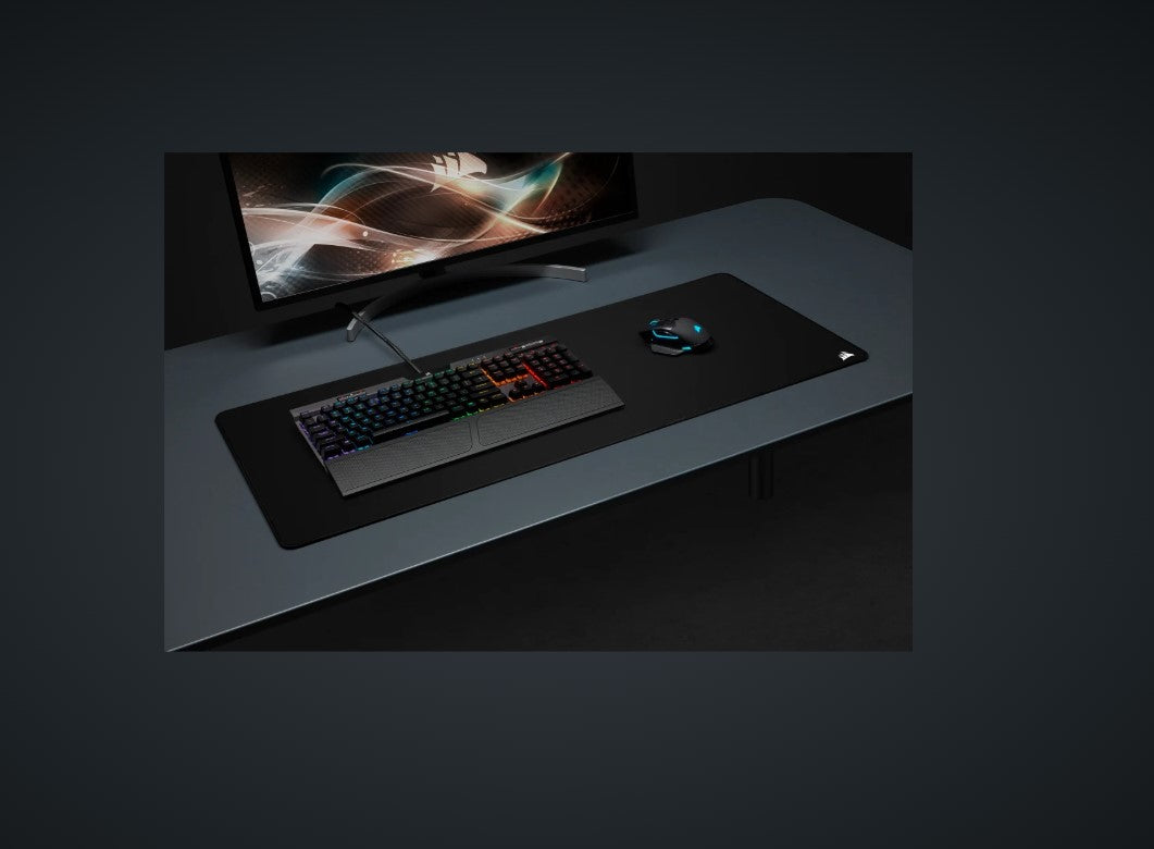 MM350 PRO  Spill-Proof Cloth Gaming Mouse Pad – Black