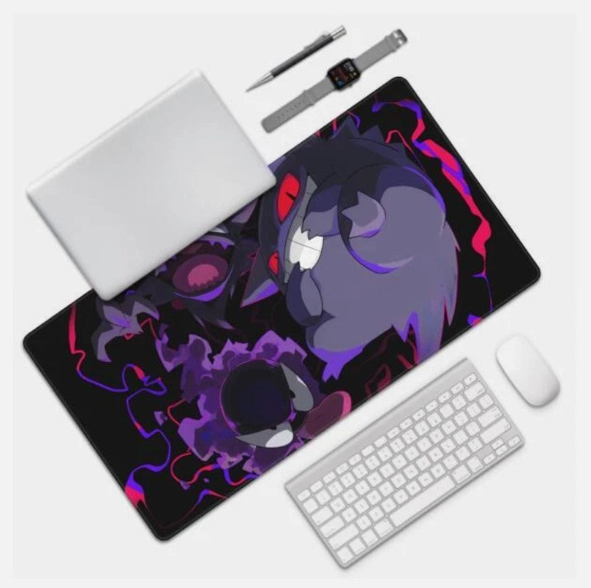 Board Card Game Pokemon Gengar Gaming Mouse Pad PTCG CCG MTG Play Mat, Choose Size