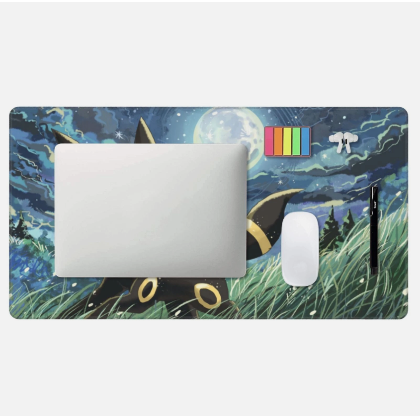 Board Card Game Pokemon Umbreon 3887 Gaming Mouse Pad PTCG CCG MTG Play Mat