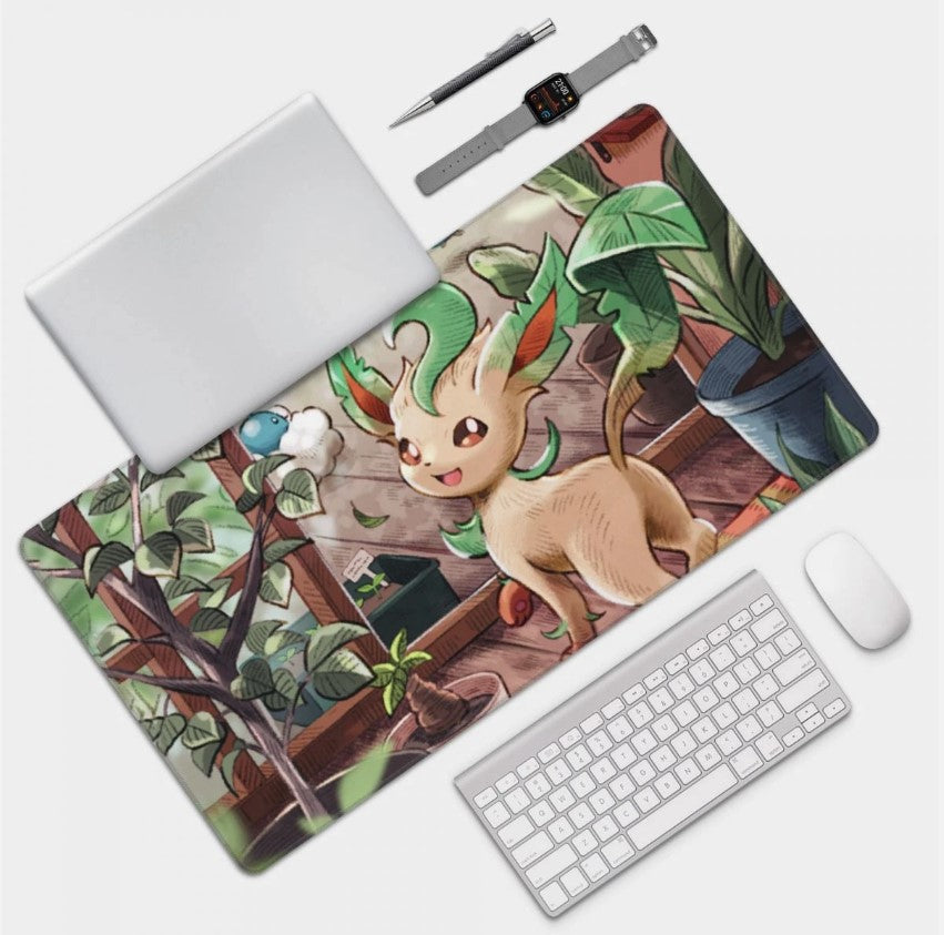 Board Card Game Pokemon Leafeon Mouse Pad PTCG CCG MTG Play Mat Mouse Pad Hot, Choose Size
