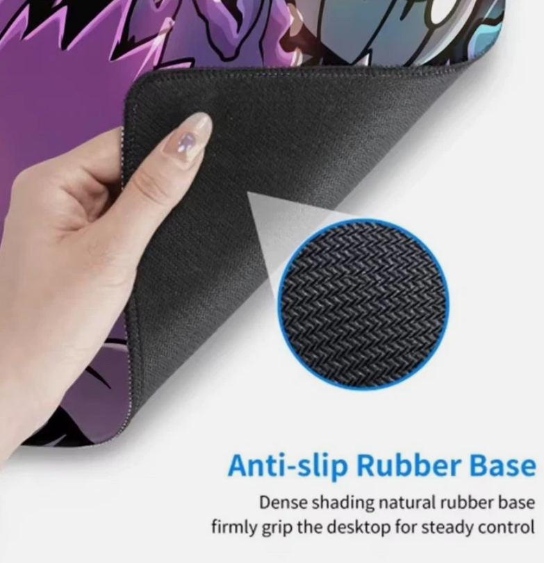 P-Pokemon-Gengar Grande Mousepad Large Gaming Mouse Pad