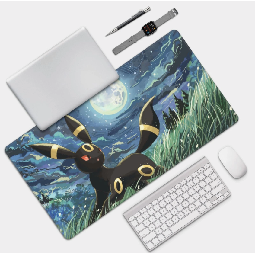 Board Card Game Pokemon Umbreon 3887 Gaming Mouse Pad PTCG CCG MTG Play Mat