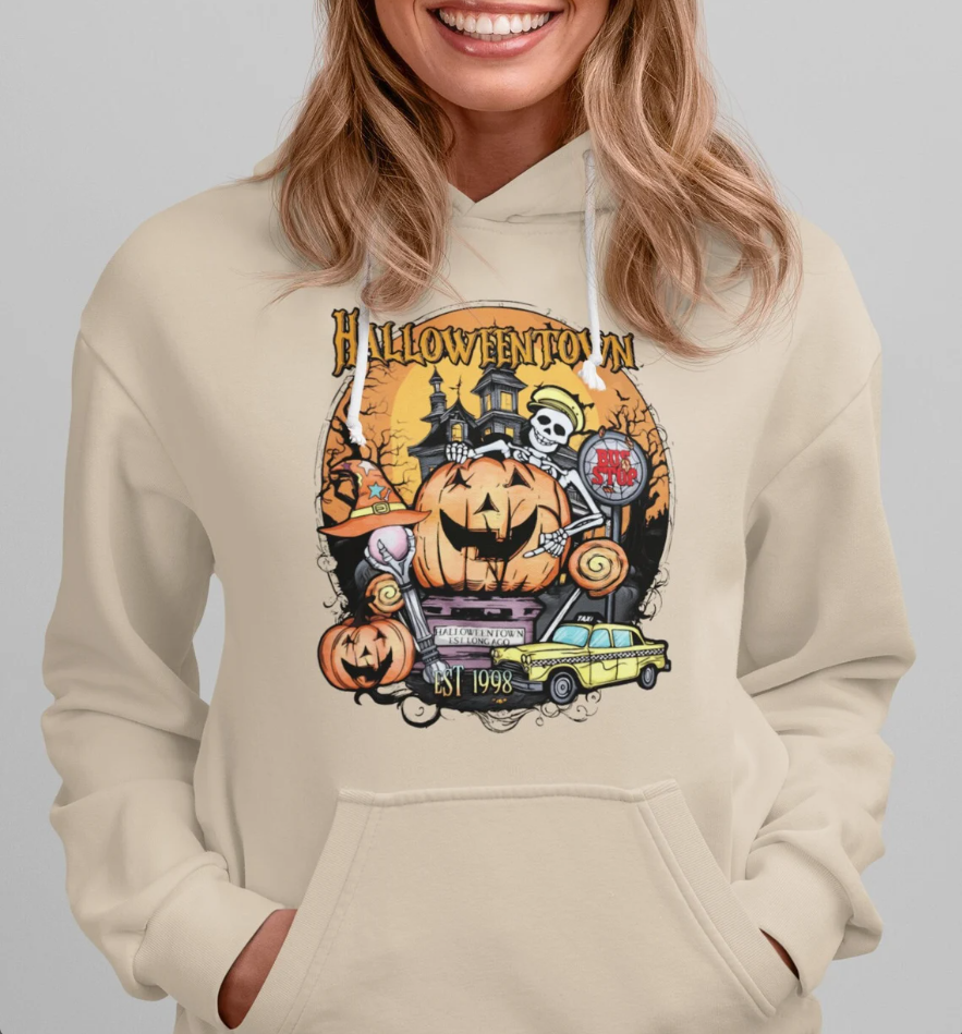 Halloweentown Est 1998 Sweatshirt, Halloweentown University, Retro Vintage Halloween, Halloweentown Sweatshirt, Fall Hoodie Sweatshirt