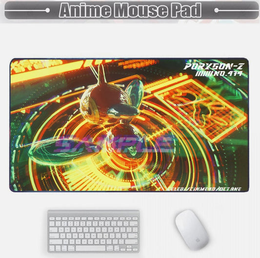 Board Card Game Pokemon Porygon-z Gaming Mouse Pad PTCG CCG MTG Play Mat, Choose Size
