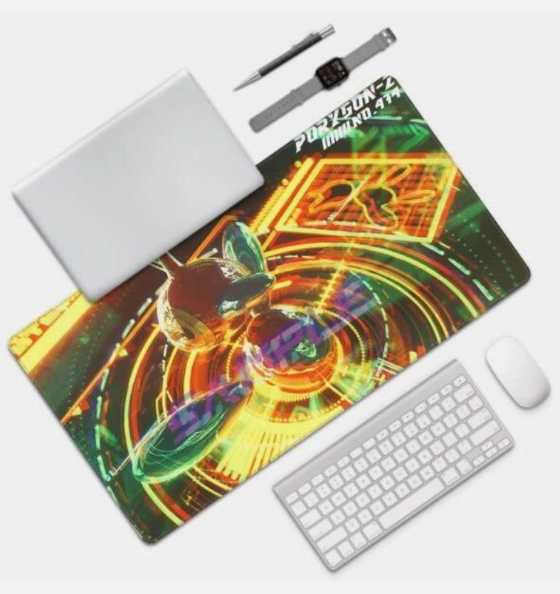 Board Card Game Pokemon Porygon-z Gaming Mouse Pad PTCG CCG MTG Play Mat, Choose Size