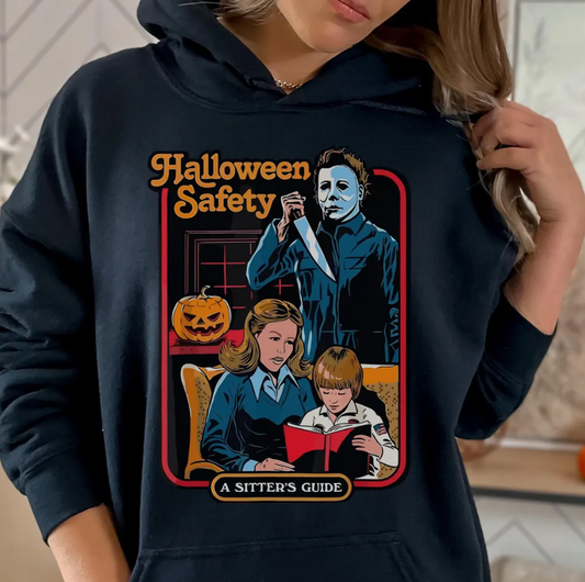 Funny Horror Movie hoodie Michael Myers Halloween Safety Shirt  Hoodie, Horror Movie Thriller Gifts