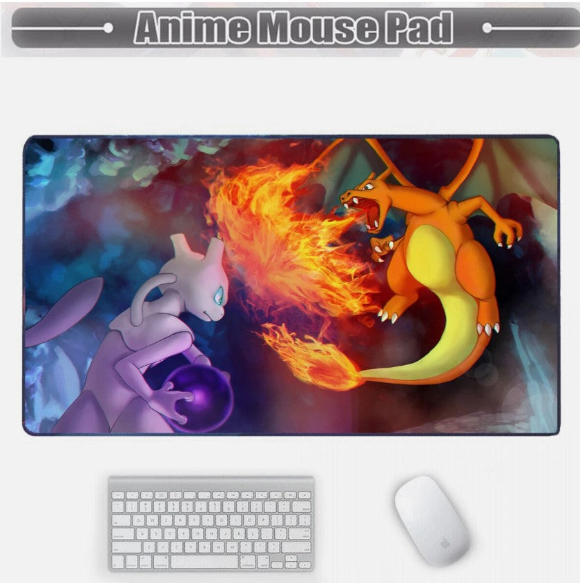 Board Card Game Pokemon Charizard Gaming Mouse Pad PTCG CCG MTG Play Mat, Choose Size