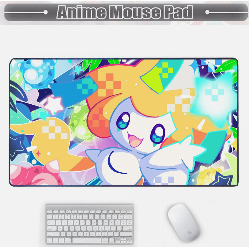 Board Card Game Pokemon Jirachi 2789 Gaming Mouse Pad PTCG CCG MTG Play Mat