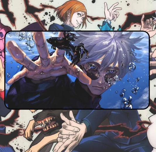 Anime Jujutsu Kaisen Gojo Satoru Desk Mat, Mouse Pad, Choose Size